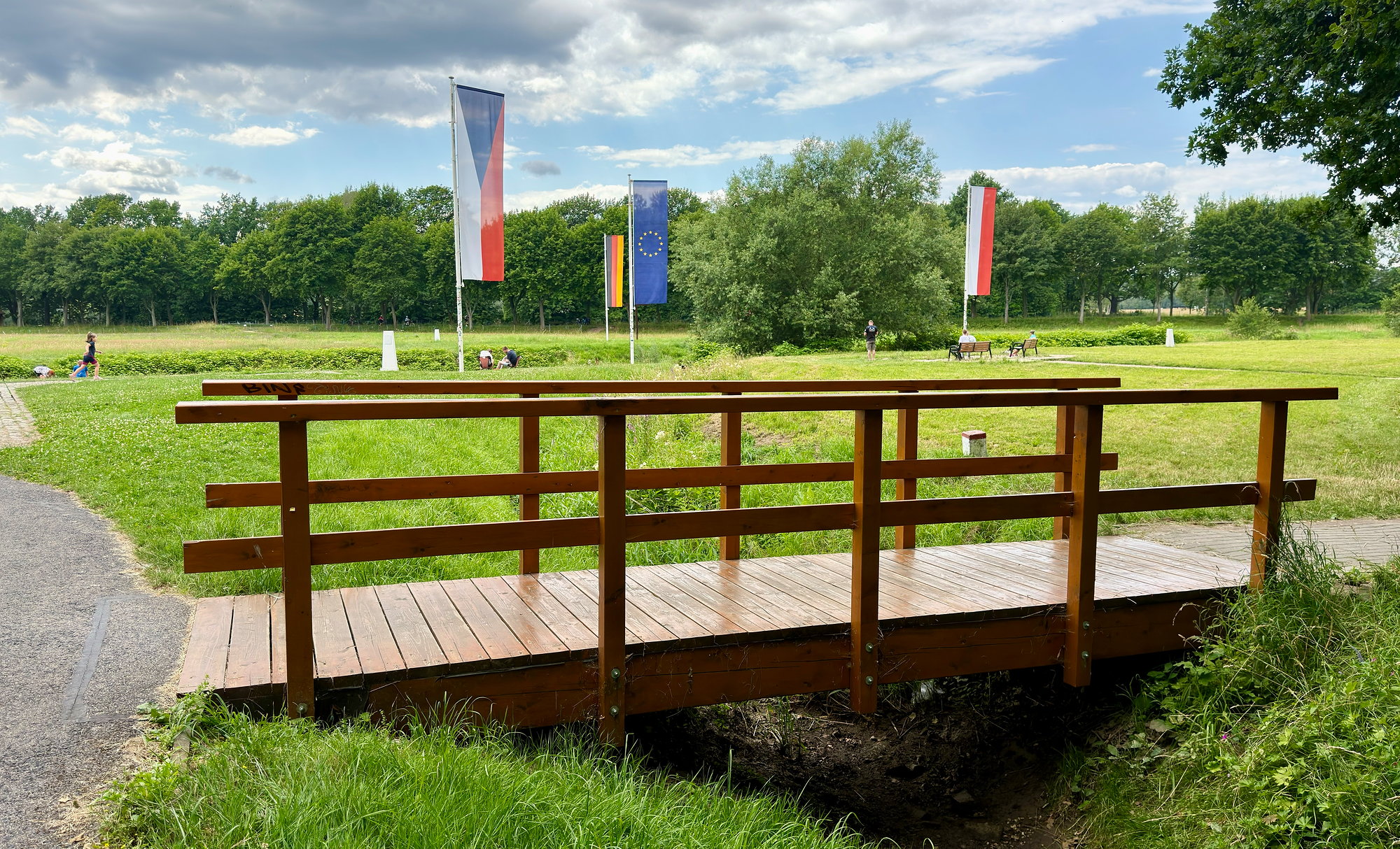 Trójstyk granic Polski Czech Niemiec